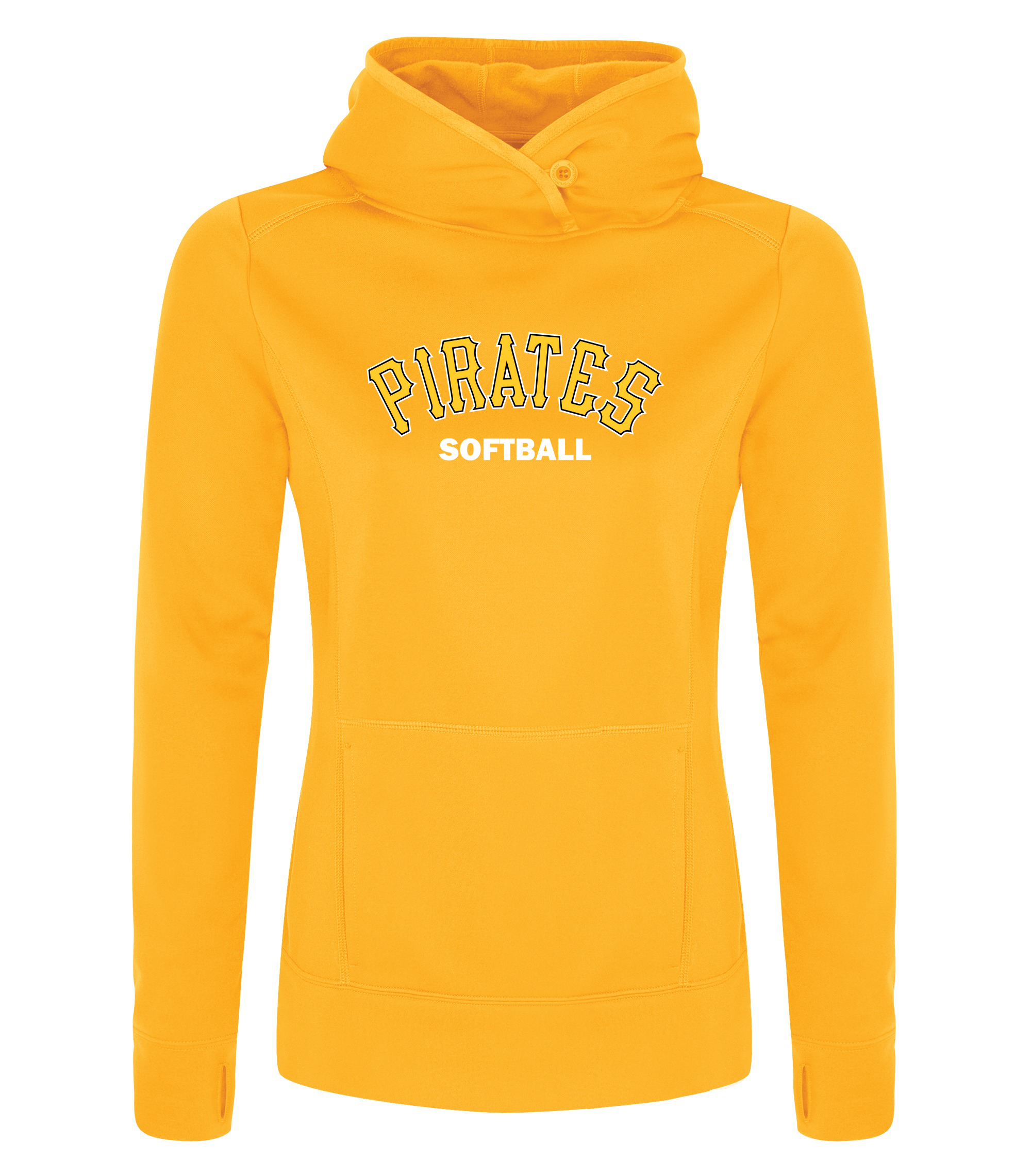 ATC GAME DAY FLEECE LADIES' HOODIE - L2005 - Blackfalds Pirates Softball
