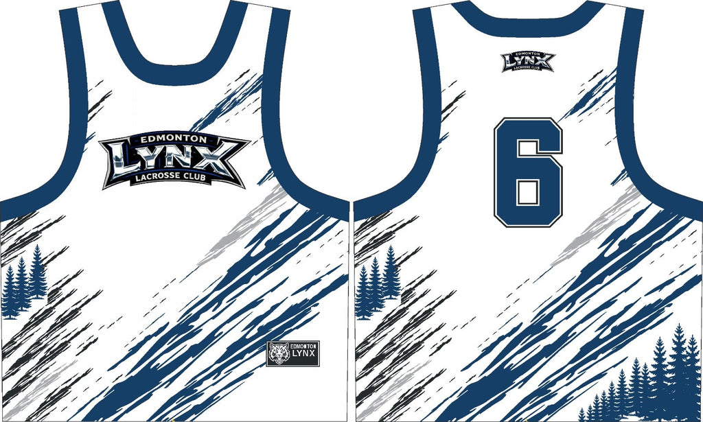 Customized Polyester Reversible Pinnie - Lynx