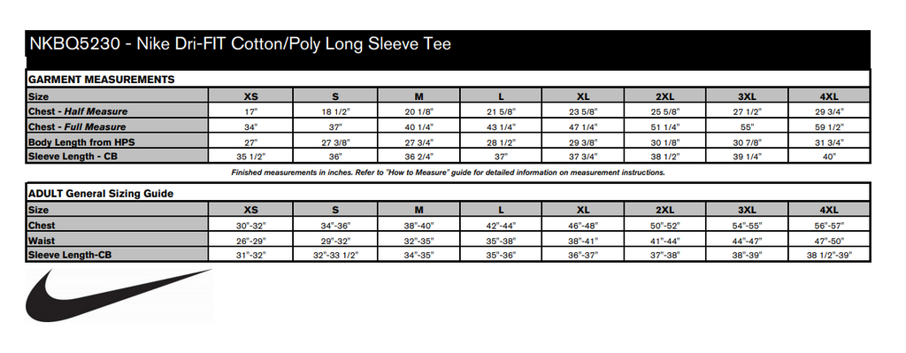 Borealis Nike Dri-Fit Long Sleeve Tee - NKBQ5230