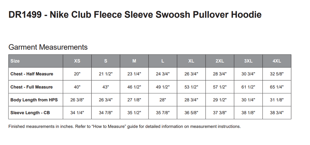 NIKE CLUB FLEECE SLEEVE SWOOSH PULLOVER HOODIE - DR1499 - Sylvan Lake