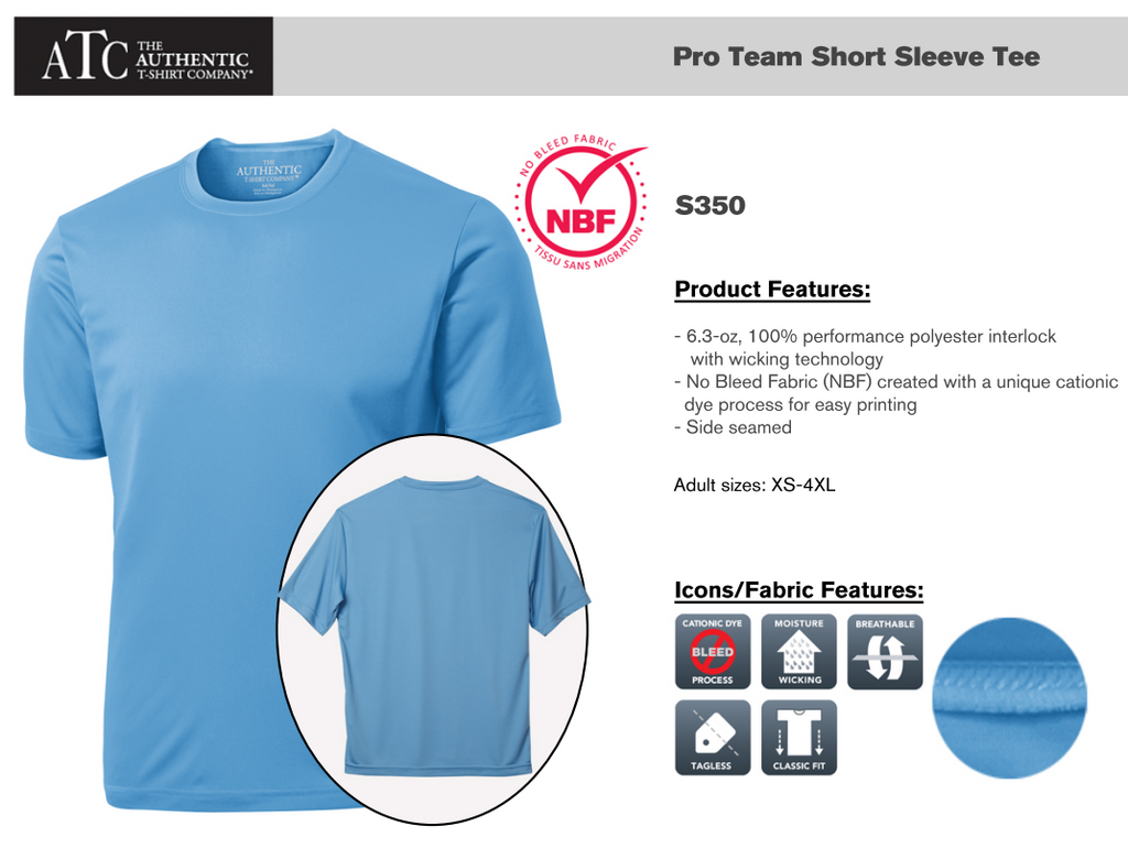 ATC™ PRO TEAM SHORT SLEEVE TEE - S350 - Sylvan Lake