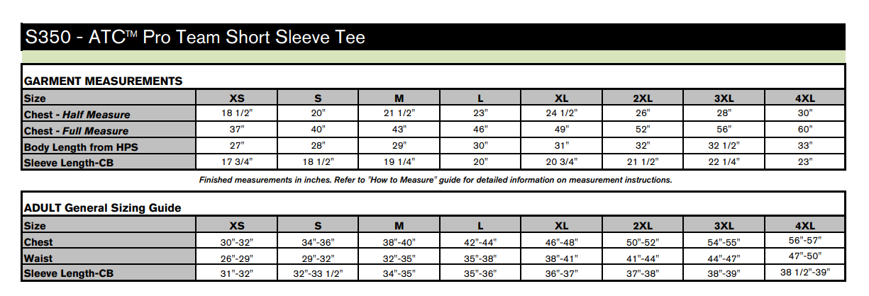 ATC™ PRO TEAM SHORT SLEEVE TEE - S350 - Sylvan Lake