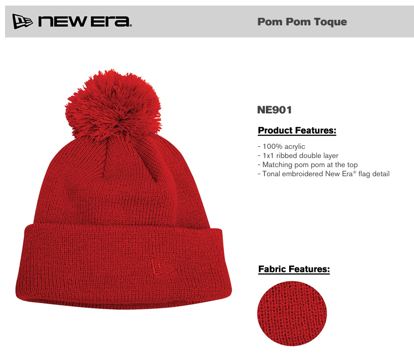 NEW ERA® POM POM TOQUE - NE901 - Rose City
