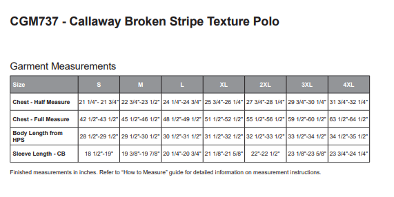 Borealis Callaway Polo - CGM737