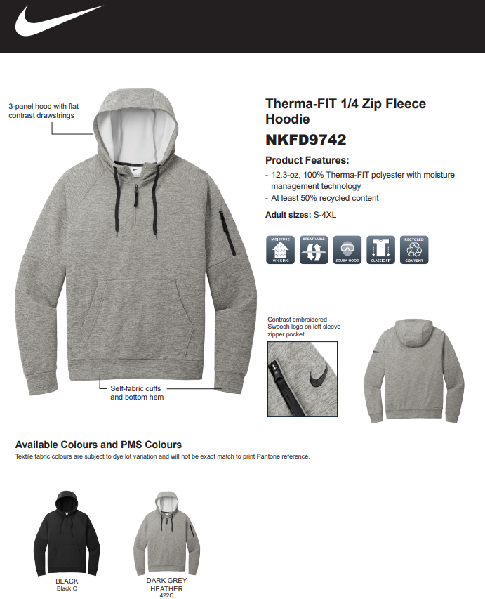 Borealis Nike 1/4 Zip - NKFD9742