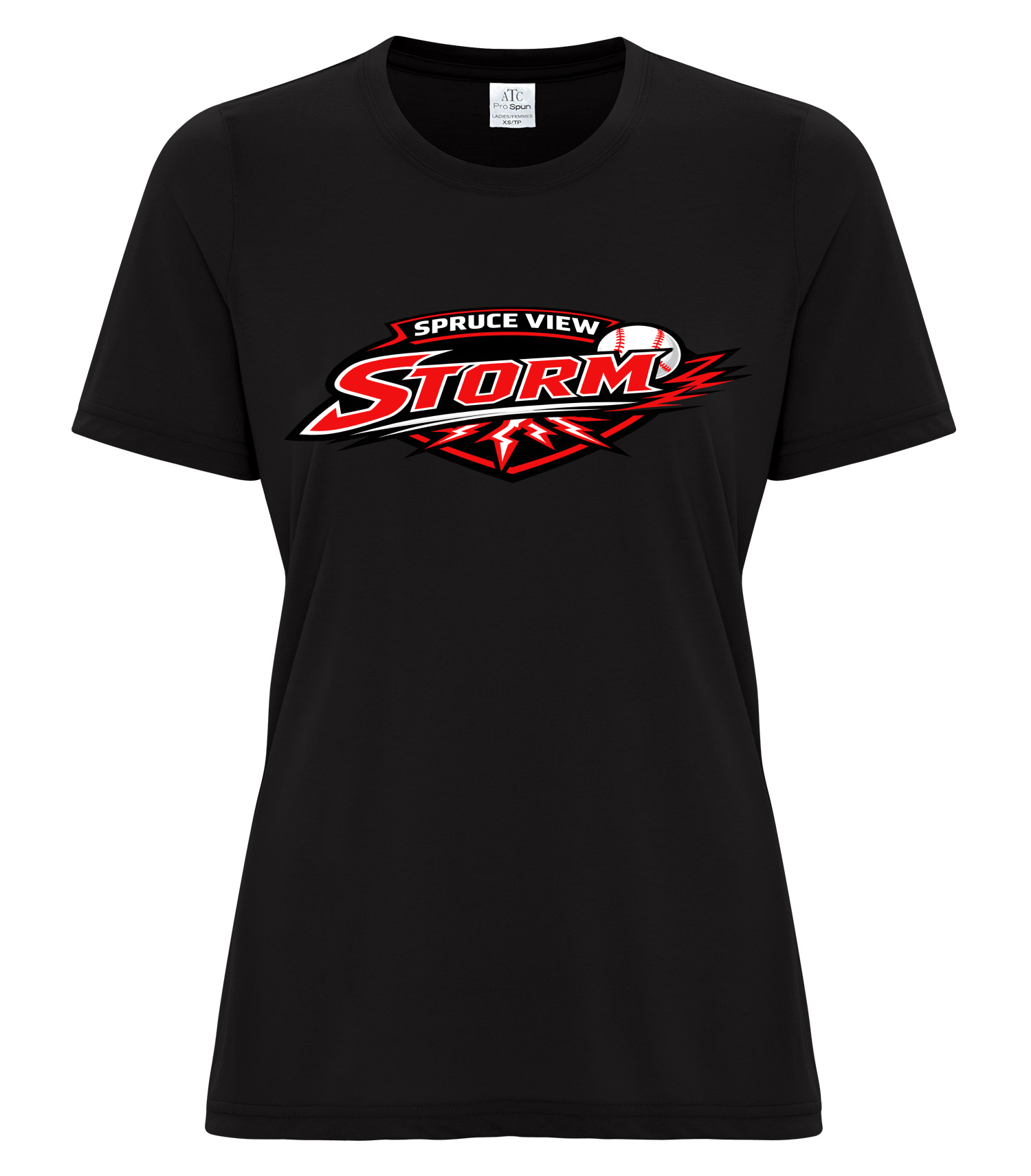 ATC Pro Spun Ladies' Tee - ATC3600L - Spruce View